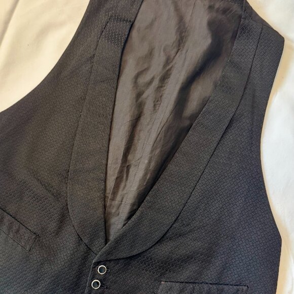 Vintage Tuxedo Vest, Circa 1940, approximate size medium - Picture 1 of 10
